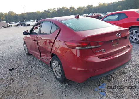 2017 Hyundai Elantra Se from USA, damaged, VIN KMHD74LF4HU189577